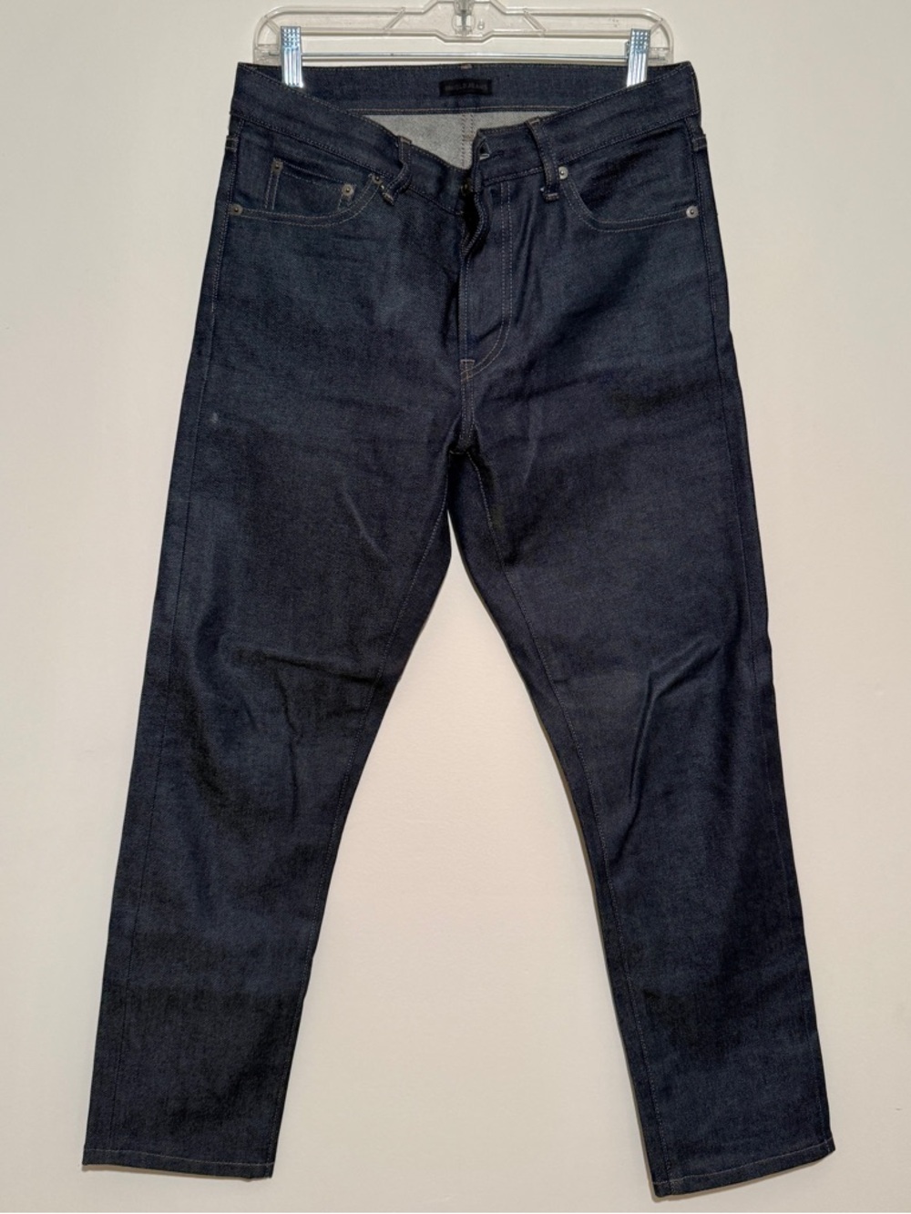 Uniqlo Raw Stretch Selvedge Indigo Jeans